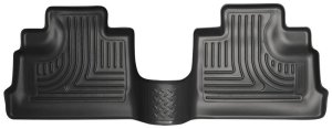 Jeep Wrangler Floor Liners - Rear - Husky Liners - WeatherBeater - Black - `11-`12